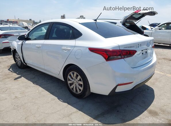 3KPC24A35JE018641 2018 HYUNDAI ACCENT White უკანა მარცხენა