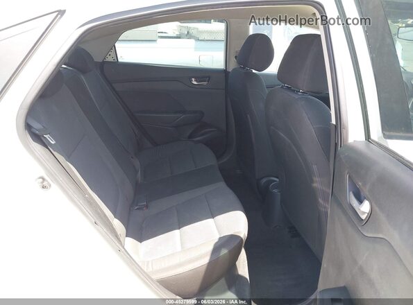 3KPC24A35JE018641 2018 HYUNDAI ACCENT White VIN კოდის სტიკერის ხედი
