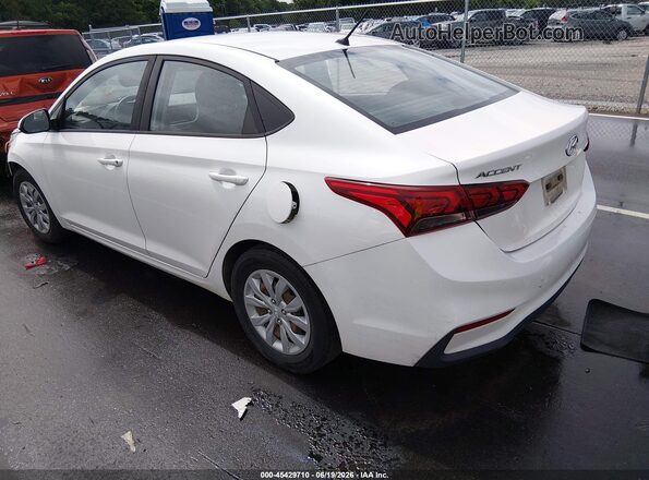 3KPC24A35KE056985 2019 HYUNDAI ACCENT White Tył lewy