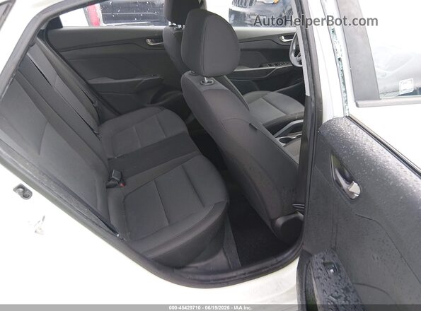 3KPC24A35KE056985 2019 HYUNDAI ACCENT White Widok naklejki z numerem VIN