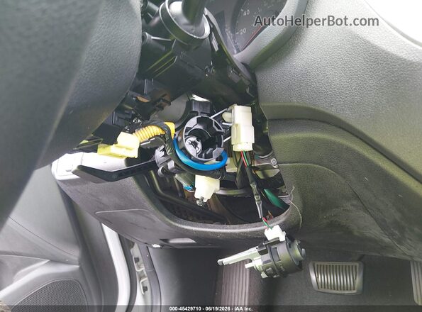 3KPC24A35KE056985 2019 HYUNDAI ACCENT White Widok zestawu wskaźników