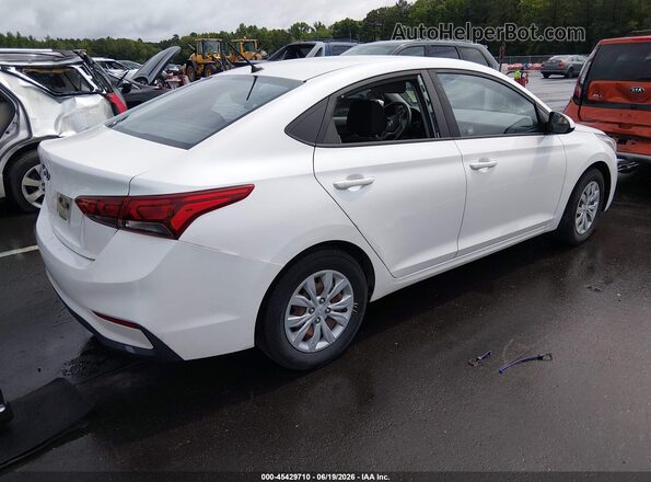 3KPC24A35KE056985 2019 HYUNDAI ACCENT White Tył prawy