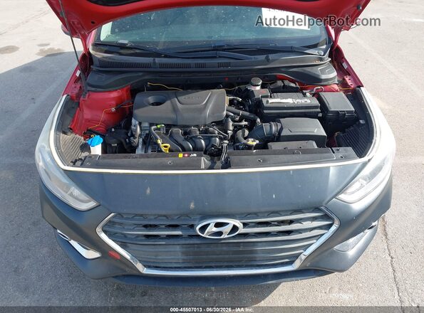 3KPC24A35KE068666 2019 HYUNDAI ACCENT Красный Вид сзади