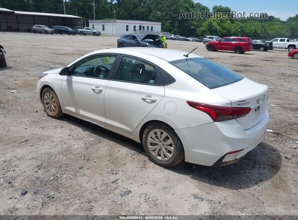 3KPC24A35KE086326 2019 HYUNDAI ACCENT White Задня ліва чверть