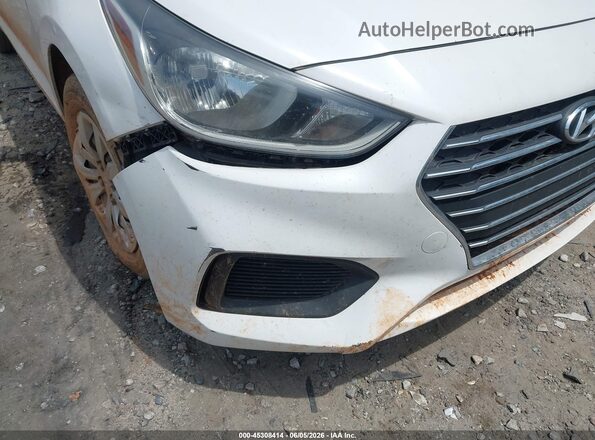 3KPC24A35KE086326 2019 HYUNDAI ACCENT White Вид спереду