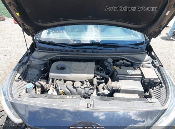3KPC24A36JE010239 2018 HYUNDAI ACCENT Black Հետևի տեսք