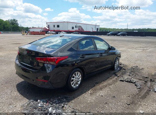 3KPC24A36JE010239 2018 HYUNDAI ACCENT Black Հետևի աջ
