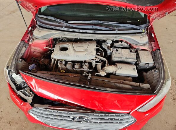 3KPC24A36JE014839 2018 HYUNDAI ACCENT Red 