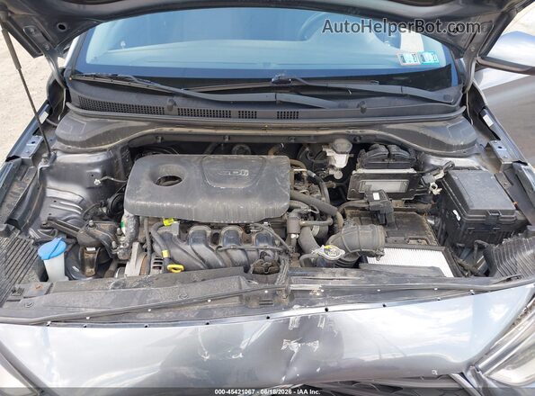 3KPC24A36JE031110 2018 HYUNDAI ACCENT Gray Vista trasera