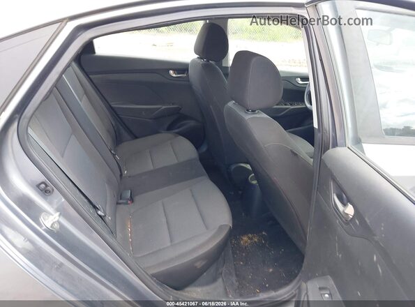 3KPC24A36JE031110 2018 HYUNDAI ACCENT Gray Vista de la etiqueta del VIN