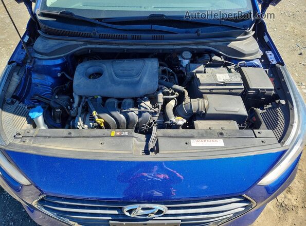 3KPC24A36JE032757 2018 HYUNDAI ACCENT Blue 