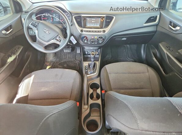 3KPC24A36KE045204 2019 HYUNDAI ACCENT Silver Vista del salpicadero