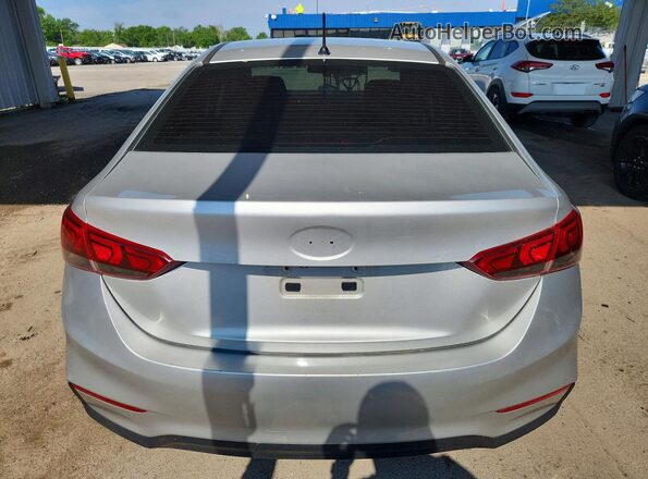 3KPC24A36KE045204 2019 HYUNDAI ACCENT Silver Vista trasera