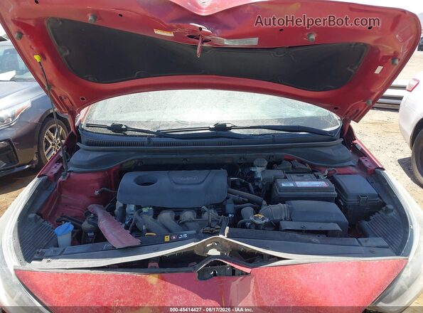 3KPC24A36KE046840 2019 HYUNDAI ACCENT Темно-бордовый Вид сзади