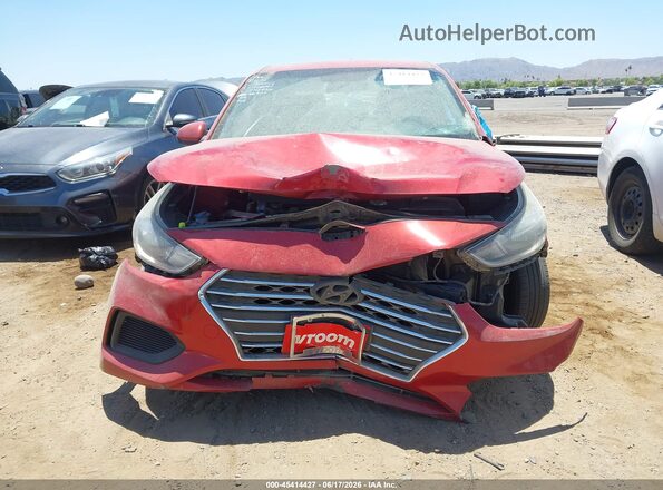 3KPC24A36KE046840 2019 HYUNDAI ACCENT Темно-бордовый Вид щитка приборов