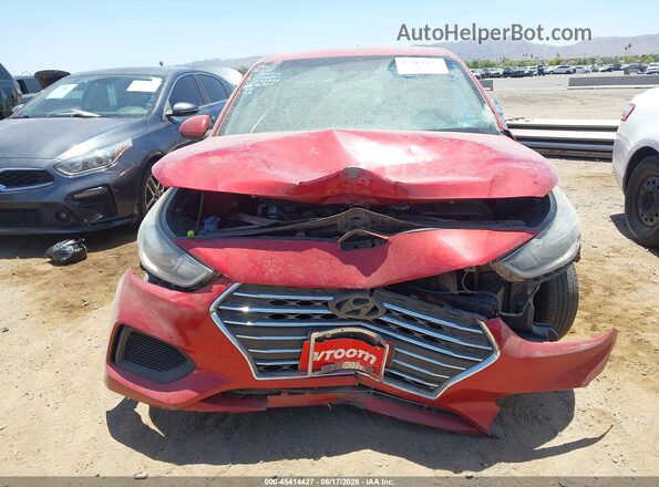 3KPC24A36KE046840 2019 HYUNDAI ACCENT Темно-бордовый Вид спереди