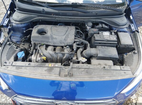 3KPC24A36KE071267 2019 HYUNDAI ACCENT Blue Հետևի տեսք