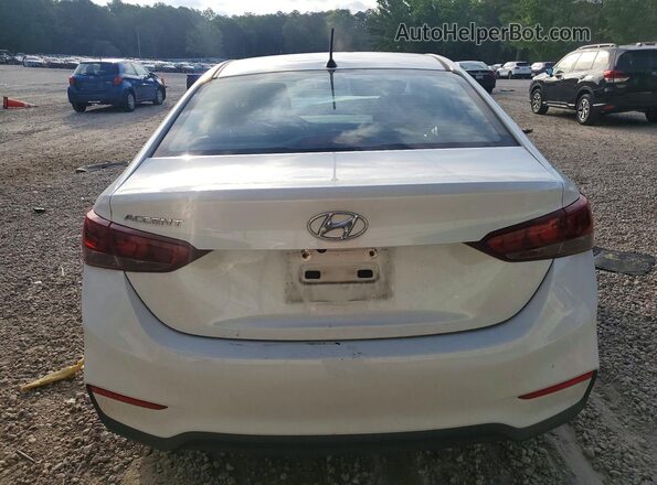3KPC24A36KE076274 2019 HYUNDAI ACCENT Белый Вид сзади