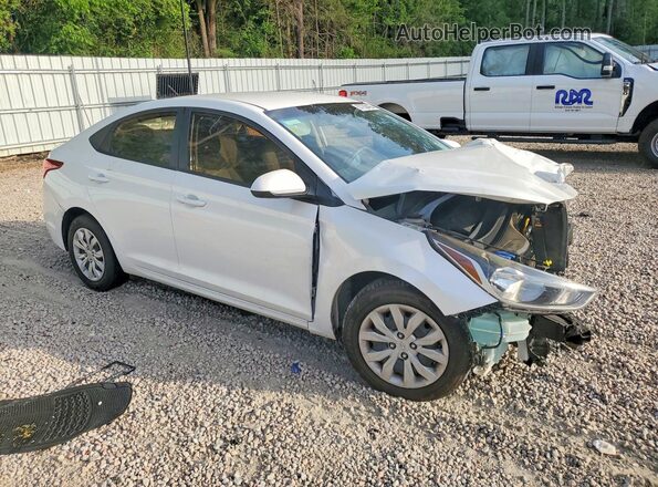 3KPC24A36KE076274 2019 HYUNDAI ACCENT Белый Передняя правая четверть