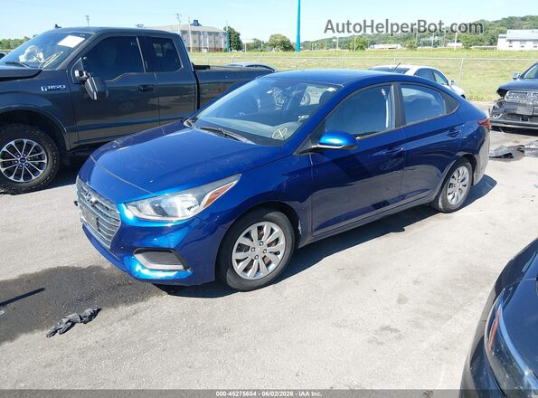 3KPC24A37KE044918 2019 HYUNDAI ACCENT Blue Przód lewy