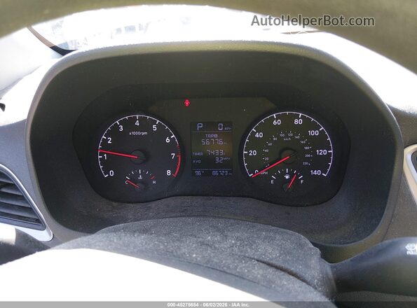 3KPC24A37KE044918 2019 HYUNDAI ACCENT Blue Widok tylnych siedzeń