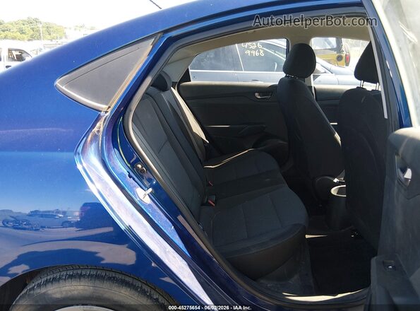 3KPC24A37KE044918 2019 HYUNDAI ACCENT Blue Widok naklejki z numerem VIN