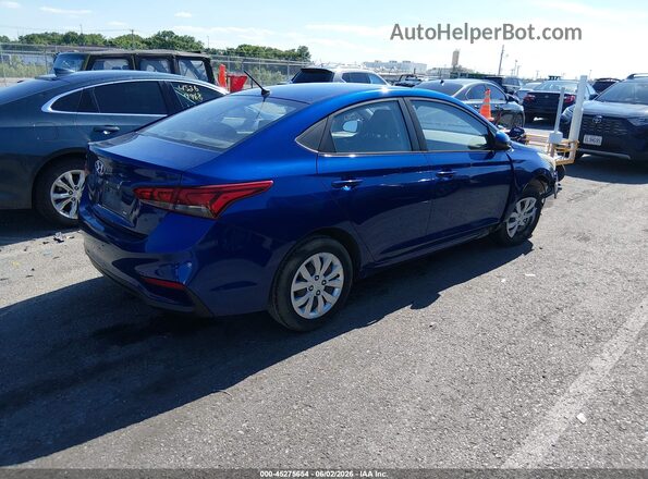 3KPC24A37KE044918 2019 HYUNDAI ACCENT Blue Tył prawy