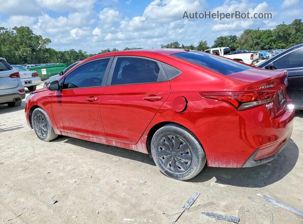3KPC24A37KE077109 2019 HYUNDAI ACCENT Red Rear left