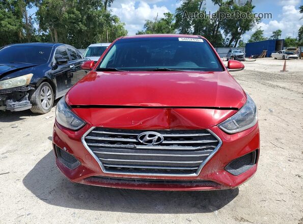 3KPC24A37KE077109 2019 HYUNDAI ACCENT Red Front view