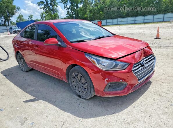 3KPC24A37KE077109 2019 HYUNDAI ACCENT Red Front right