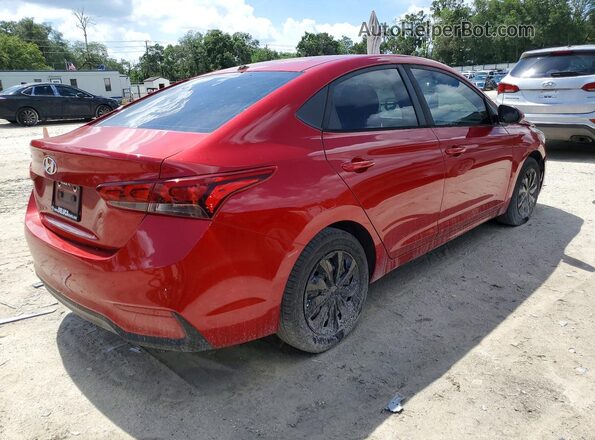 3KPC24A37KE077109 2019 HYUNDAI ACCENT Red Rear right