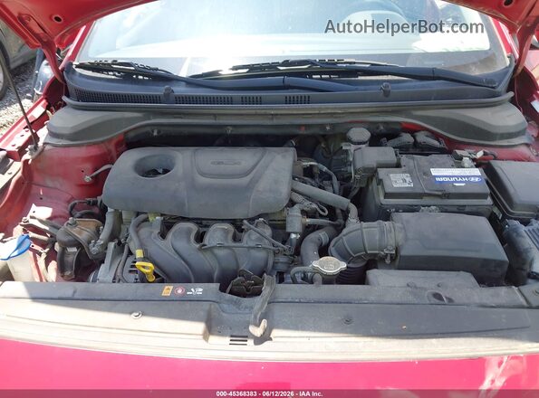 3KPC24A37KE077613 2019 HYUNDAI ACCENT Красный 