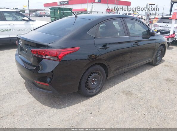3KPC24A37KE080821 2019 HYUNDAI ACCENT Black Задня права чверть