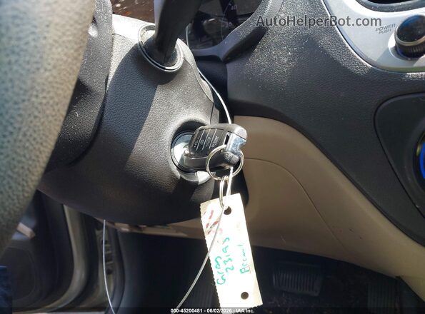 3KPC24A38JE018570 2018 HYUNDAI ACCENT Beige Առջևի վահանակի տեսք