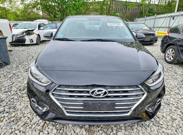3KPC24A38KE046905 2019 HYUNDAI ACCENT Black Вид спереду