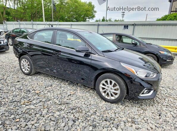 3KPC24A38KE046905 2019 HYUNDAI ACCENT Black Передня права чверть