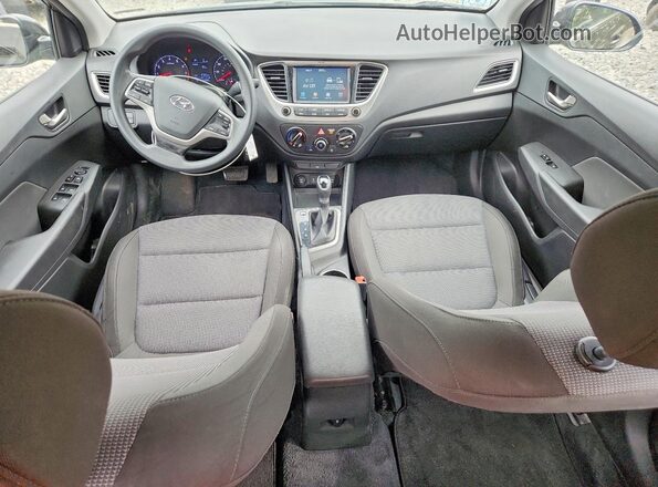 3KPC24A38KE046905 2019 HYUNDAI ACCENT Black Вид панелі приладів