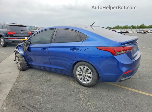 3KPC24A38KE079788 2019 HYUNDAI ACCENT Blue Задня ліва чверть