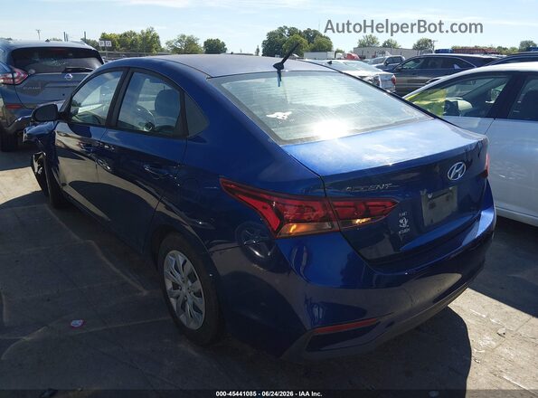 3KPC24A39JE017492 2018 HYUNDAI ACCENT Blue უკანა მარცხენა
