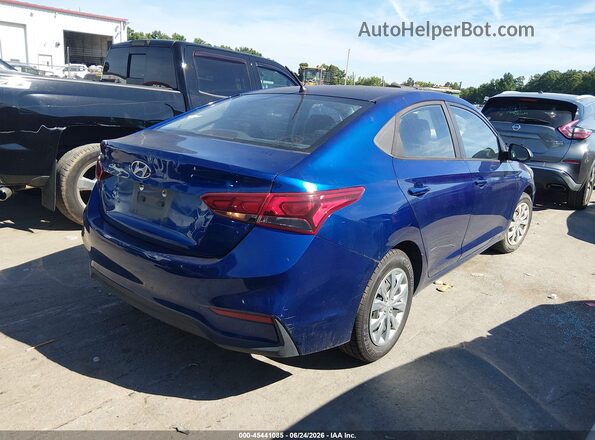 3KPC24A39JE017492 2018 HYUNDAI ACCENT Blue უკანა მარჯვენა