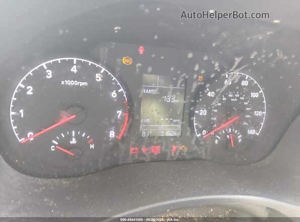 3KPC24A39JE017492 2018 HYUNDAI ACCENT Blue უკანა სავარძლების ხედი