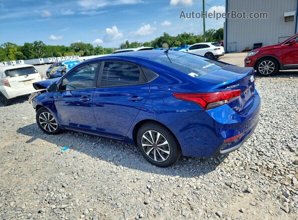 3KPC24A39JE019307 2018 HYUNDAI ACCENT Blue 
