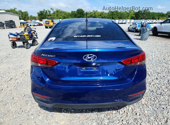 3KPC24A39JE019307 2018 HYUNDAI ACCENT Blue 