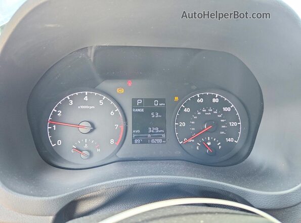 3KPC24A39JE019307 2018 HYUNDAI ACCENT Blue 