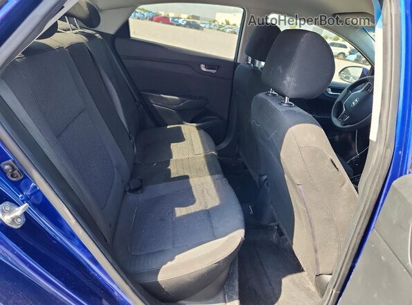 3KPC24A39JE019307 2018 HYUNDAI ACCENT Blue 