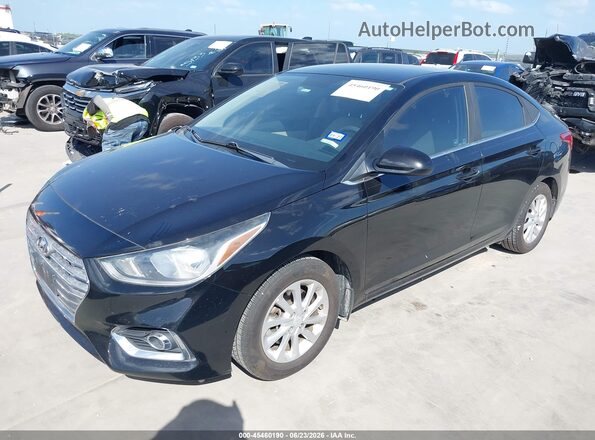 3KPC24A39KE056021 2019 HYUNDAI ACCENT Black Przód lewy