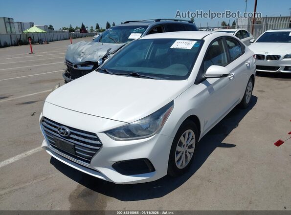 3KPC24A39KE058626 2019 HYUNDAI ACCENT White 