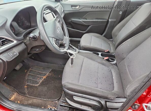 3KPC24A39KE059730 2019 HYUNDAI ACCENT Red Vista interior delantera