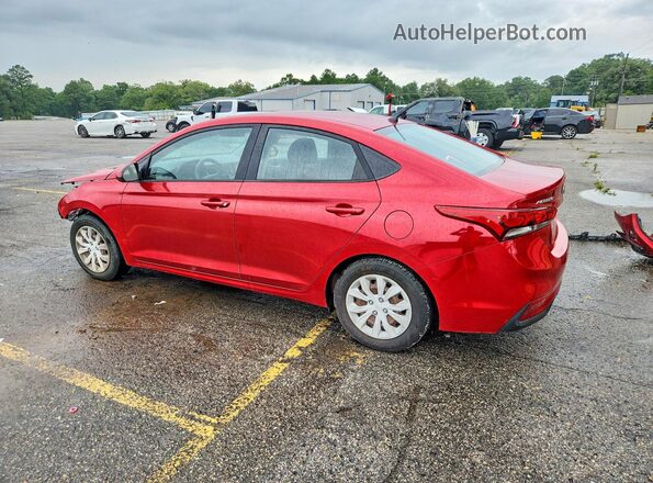 3KPC24A39KE059730 2019 HYUNDAI ACCENT Red Trasero izquierdo