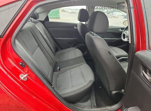 3KPC24A39KE059730 2019 HYUNDAI ACCENT Red Vista de los asientos traseros